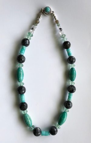 Amazonite Heart Chakra Amulet