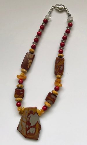 Noreena Jasper Root Chakra Amulet
