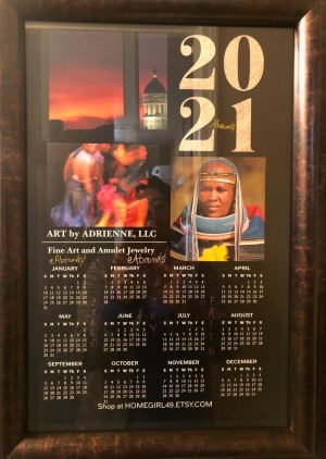Art Calendar for 202ONE