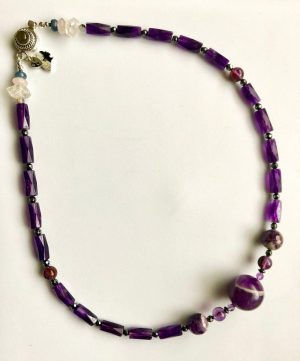 Amethyst Crown Chakra Amulet