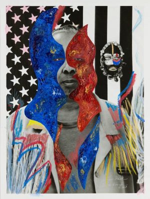 Speaking Spirit Mask Series: Bi-Partisan