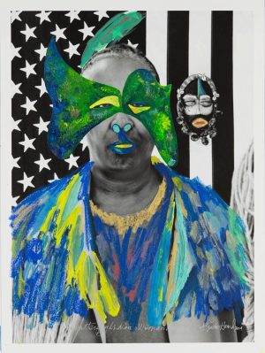 Speaking Spirit Mask Series: Butterfly Indian Woman